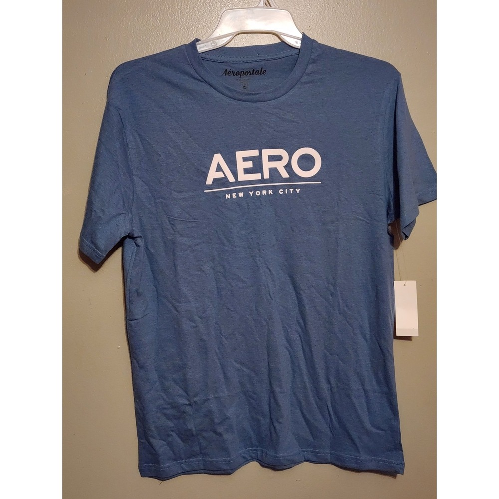 Aero New York T-Shirt‎ Blue Men's M
